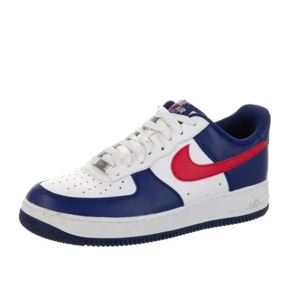 Nike Air Force 1 ‘07 Red White Blue USA Men’s Size 8.5 CZ9164-100
